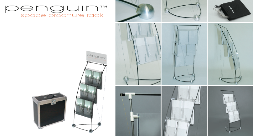 penguin space brochure rack